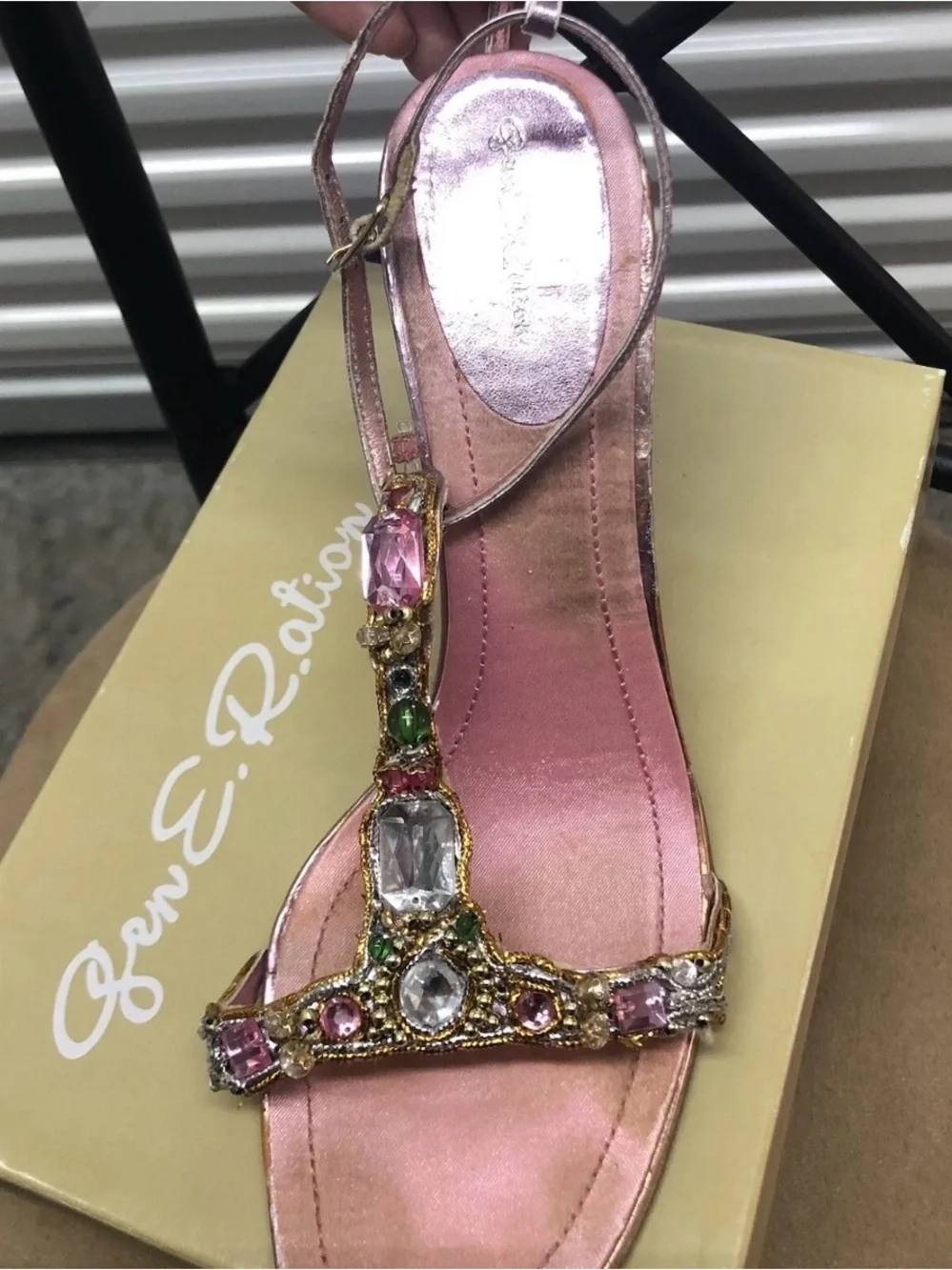 Gen E.R.ation Jeweled Women's Sandals